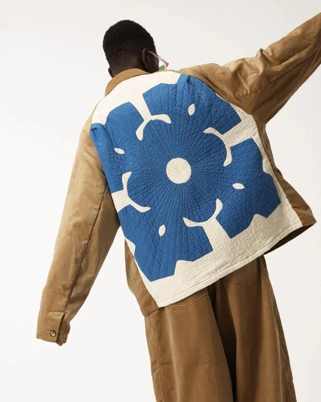 Floral Patterned Coat Mockup, organic, photographic, earthy