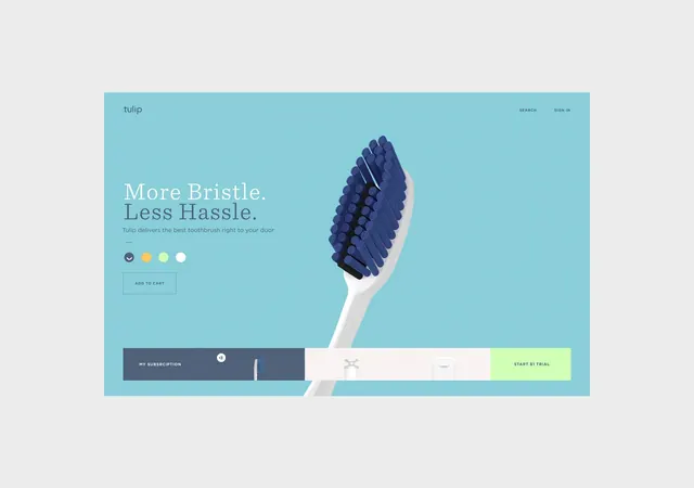 More Beauty, Less Hassle - Marketing Graphic, minimal, flat, light