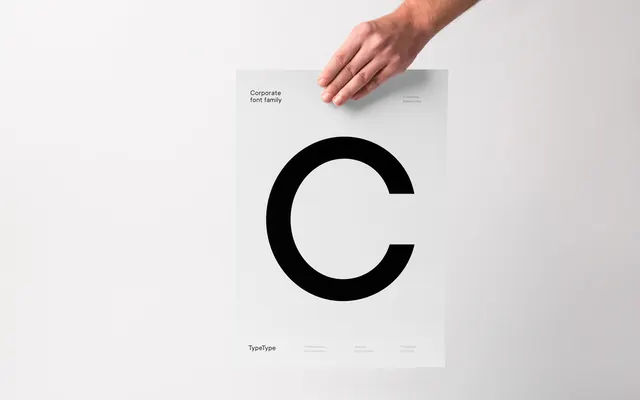 Minimalist Typography Poster, minimal, swiss, monochrome
