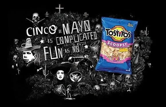 Cinco de Mayo Collage Poster, maximalist, brutalist, dark