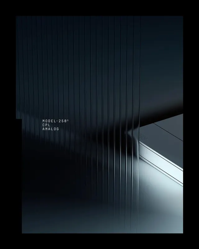 Abstract Geometric Line Art, minimal, dark-mode, dark