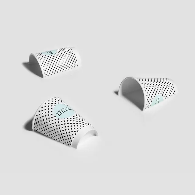 Geometric Dot Pattern Mockup, minimal, geometric, monochrome