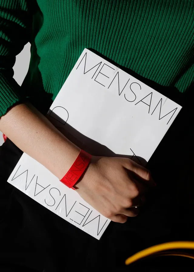 Menswear Branding Mockup, minimal, brutalist, vibrant