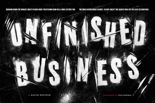 Unfinished Business Wordmark, brutalist, monochrome, monochrome