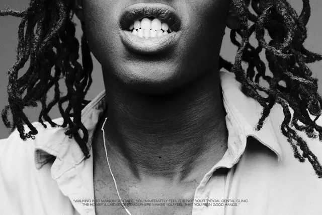 Monochrome Portrait with Text Overlay, monochrome, photographic, monochrome