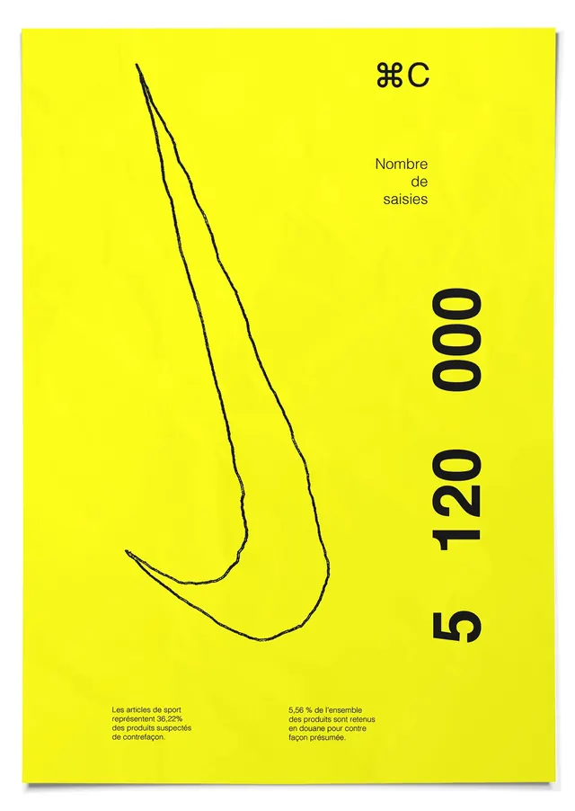 Minimalist Line Art Graphic with Typography, minimal, swiss, vibrant