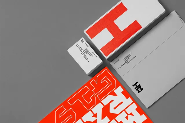 Bold Geometric Identity Mockup, minimal, swiss, high-contrast