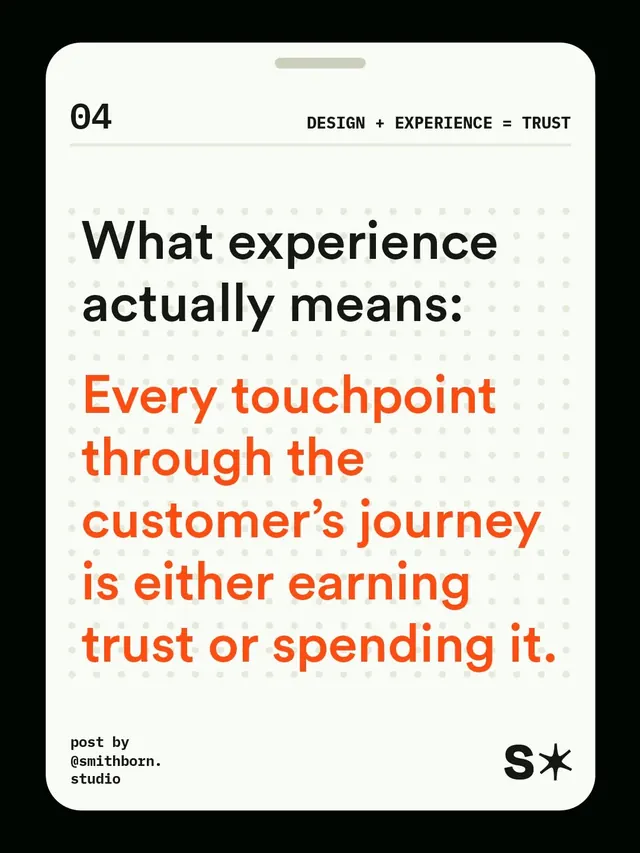 Trust equation quote card, minimal, light-mode, light