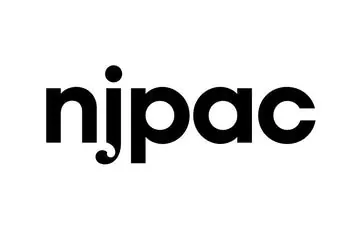 njpac Wordmark Logo, minimal, monochrome, monochrome