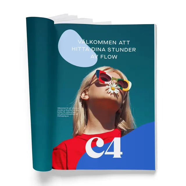 Flow Magazine Cover Design, editorial, playful, vibrant