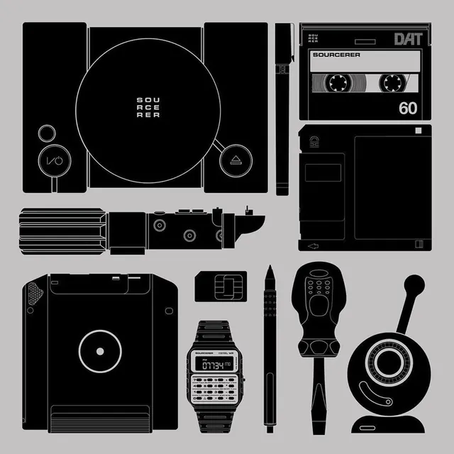 Minimalist Tech Identity System, minimal, swiss, monochrome