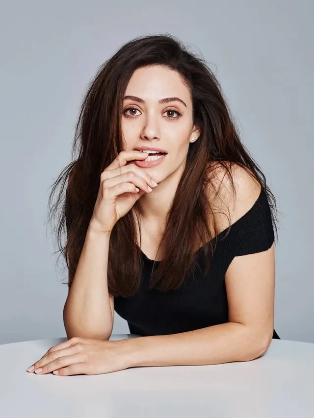 Portrait of a Woman in a Black Top, photographic, minimal, dark
