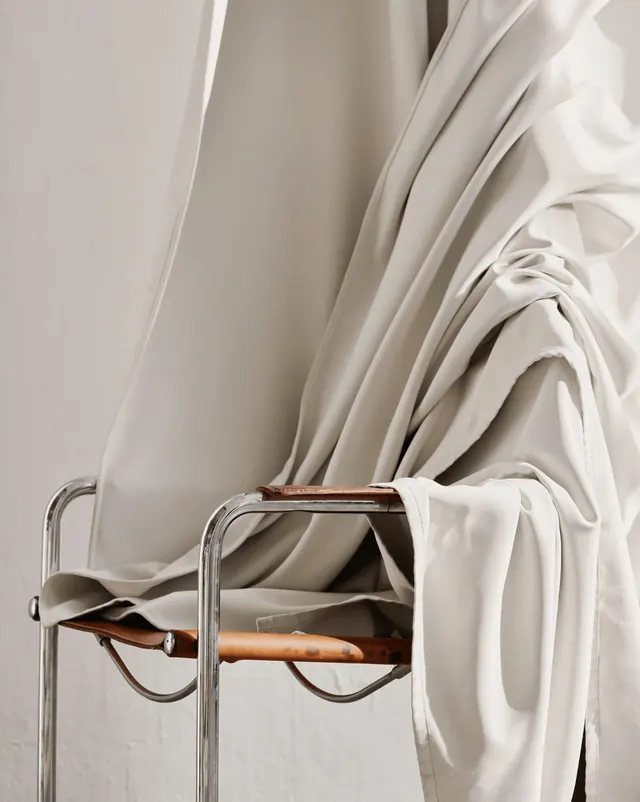 Minimalist Fabric and Chair Mockup, minimal, luxury, light