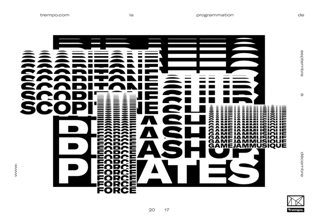 Typography Grid Composition, swiss, brutalist, monochrome