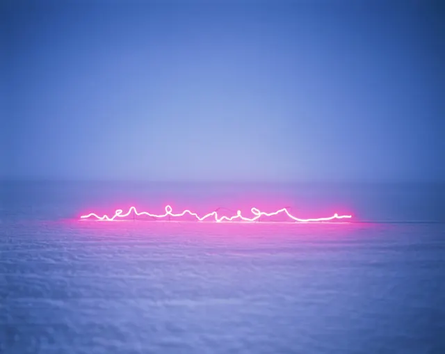 Neon Wave Abstract Graphic, minimal, abstract, vibrant