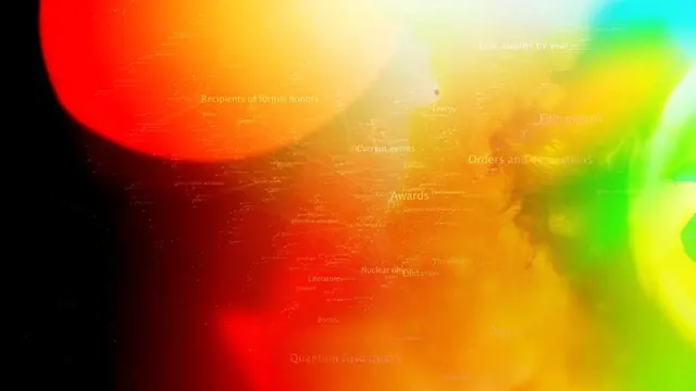 Abstract Gradient and Typography Composition, gradient-heavy, abstract, vibrant