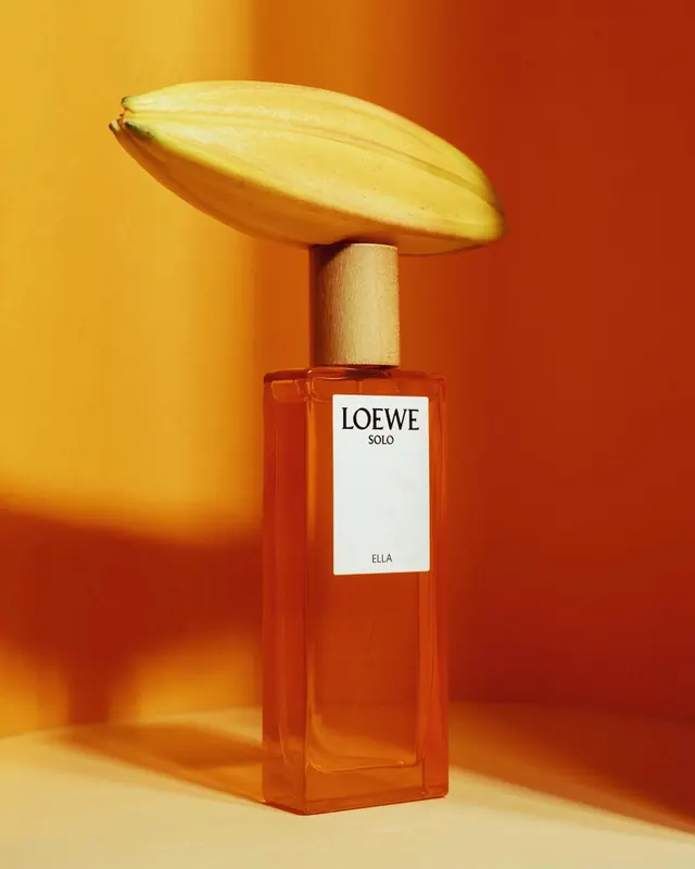 LOEVE Perfume Bottle Mockup, luxury, minimal, warm