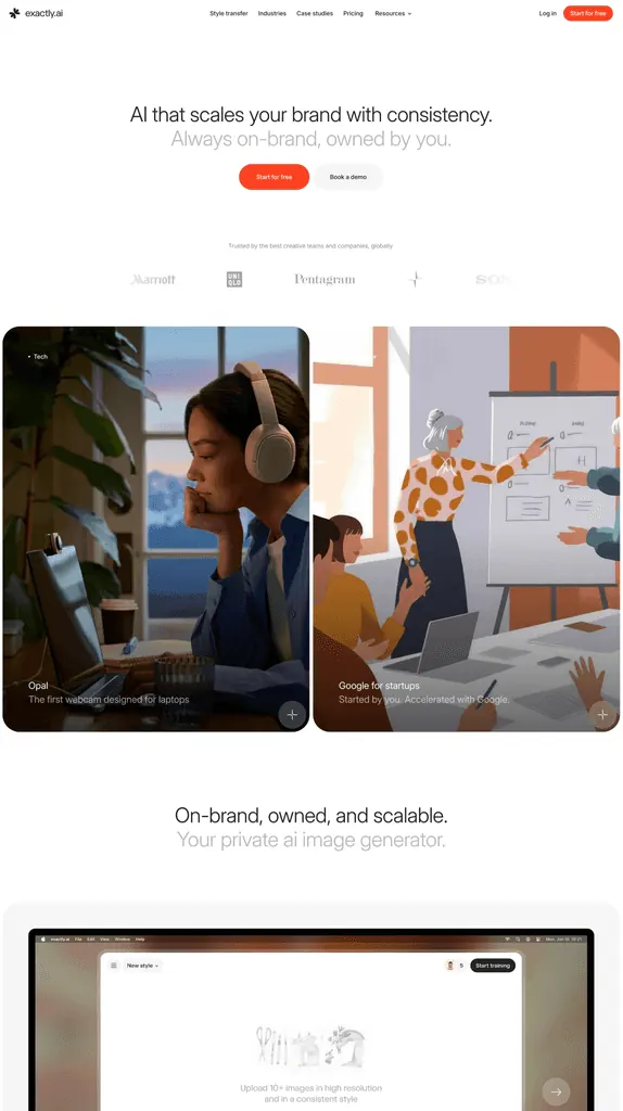 SaaS platform marketing homepage, light-mode, gradient-heavy, light
