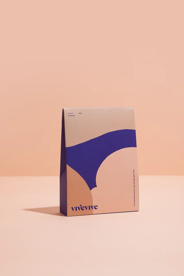 Wave Packaging Mockup, minimal, geometric, muted