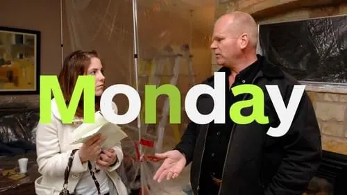 Monday.com Promotional Graphic, corporate-clean, photographic, vibrant
