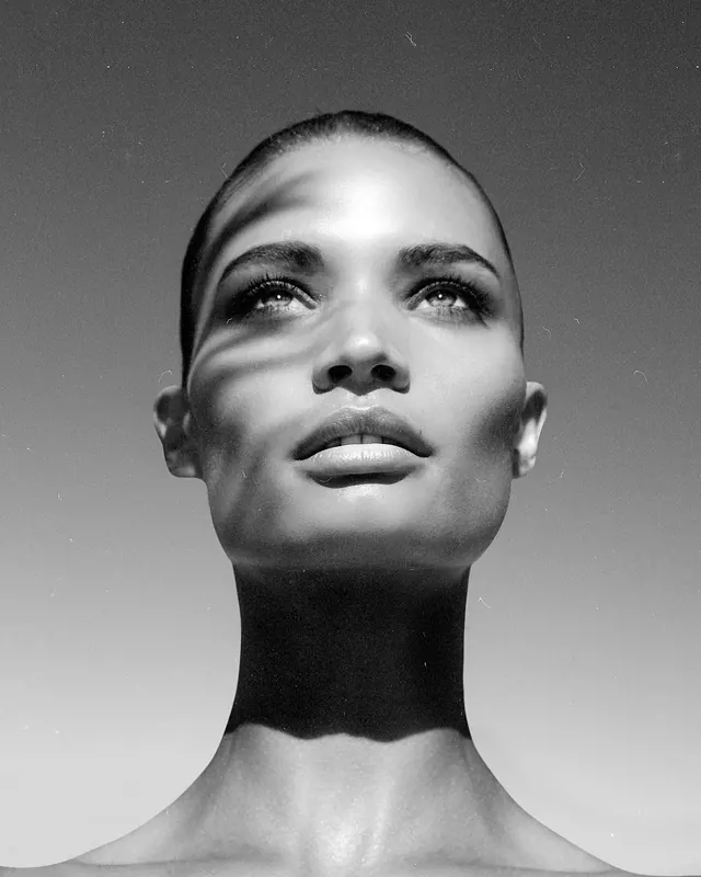 Monochrome Portrait of a Woman, monochrome, luxury, monochrome