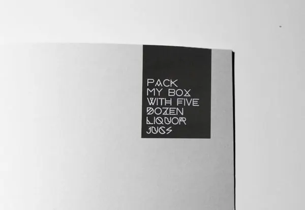 Minimalist Typography Mockup, minimal, swiss, high-contrast