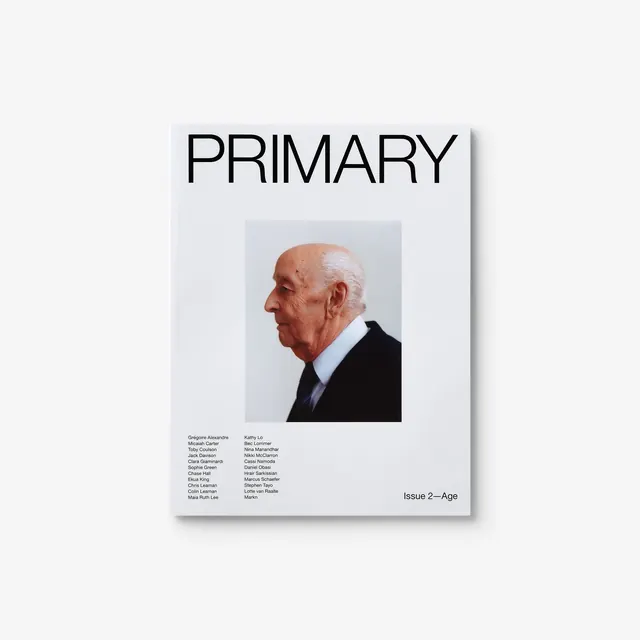 Primary Portrait Poster, minimal, swiss, high-contrast