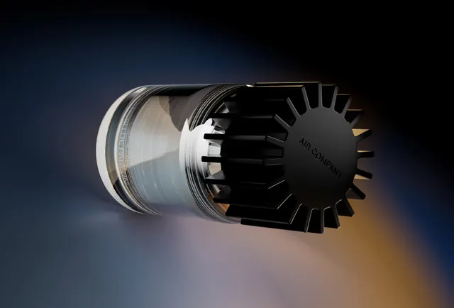 3D Render of a Metallic Cylindrical Device, technical, 3d-render, dark
