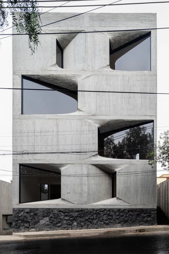 Brutalist Concrete Architecture, brutalist, minimal, monochrome