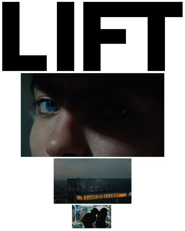 LIFT Identity Collage, brutalist, neo-brutalist, monochrome