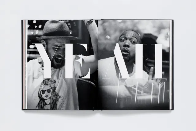 Monochrome Portrait Collage, monochrome, editorial, monochrome