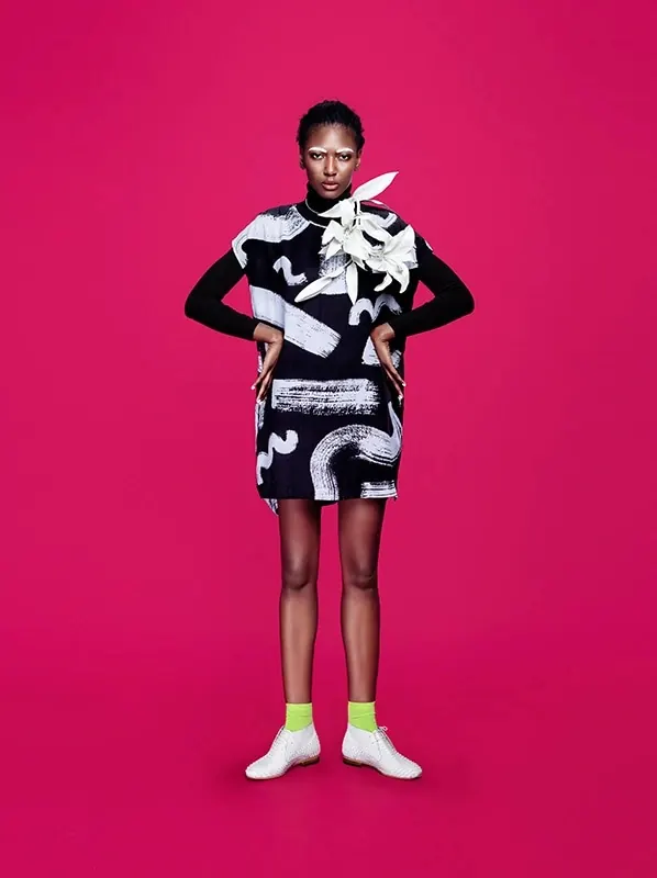 Streetwear Fashion Mockup, maximalist, y2k, vibrant