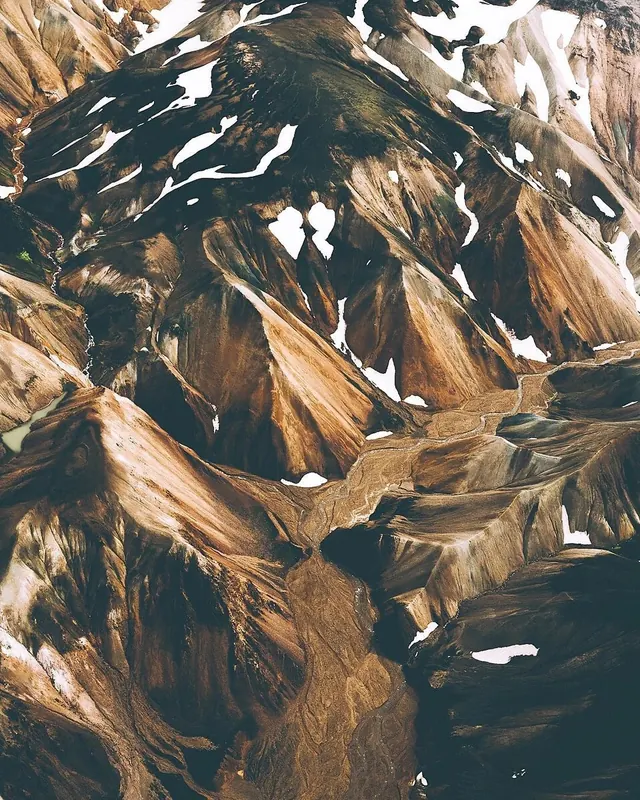 Mountainous Terrain Texture, organic, photographic, dark