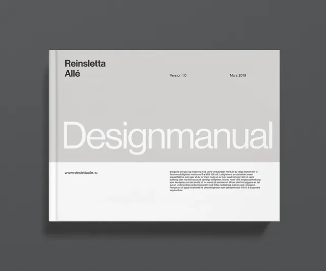 Designmanual Layout, minimal, swiss, monochrome