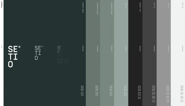 Geometric Type Specimen, minimal, swiss, monochrome