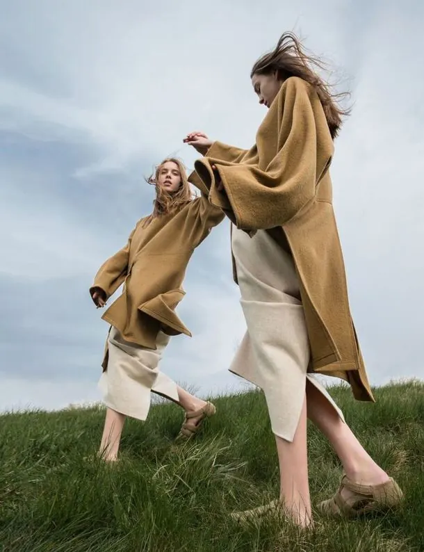 Fashion Editorial Photography, luxury, organic, warm