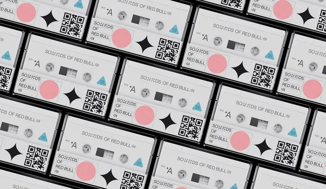 Geometric Identity System with QR Codes, minimal, swiss, high-contrast