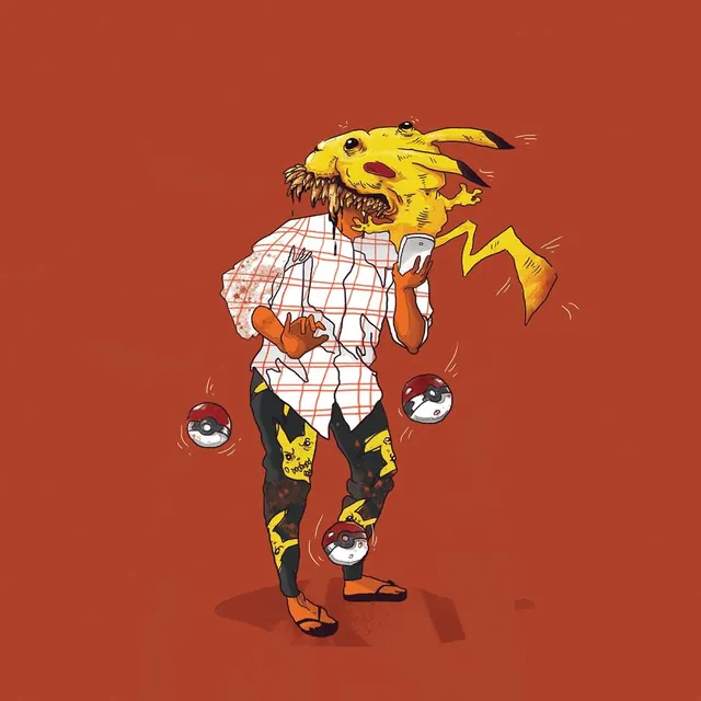 Stylized Character Illustration, illustrated, playful, vibrant