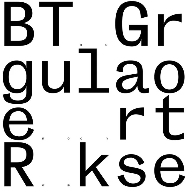 BT Grula Type Specimen, minimal, swiss, high-contrast