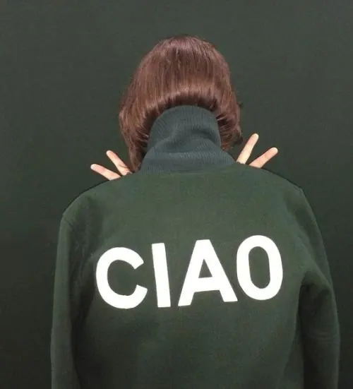 Ciao Wordmark Mockup, minimal, photographic, dark