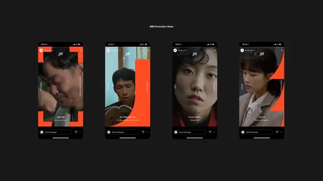 3/16 Promotion Mode orange accent app screens, dark-mode, geometric, dark