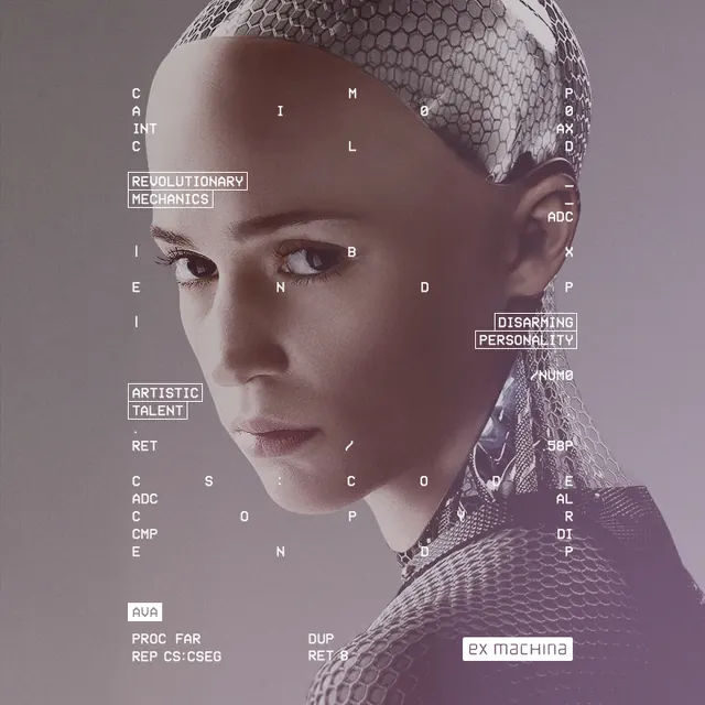 Typography Overlay Portrait, editorial, minimal, high-contrast