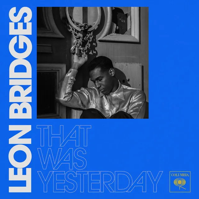 Hon Bridges - That Was Yesterday Album Cover, brutalist, neo-brutalist, high-contrast