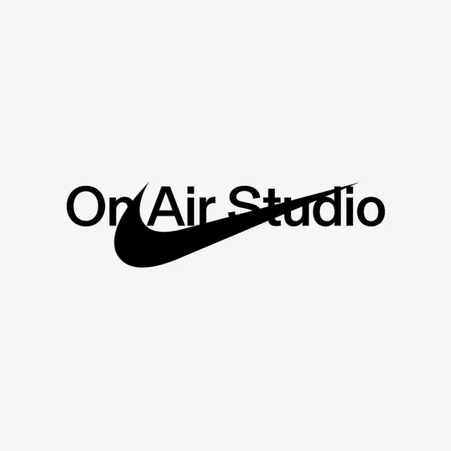 On Air Studio Logo, minimal, monochrome, monochrome