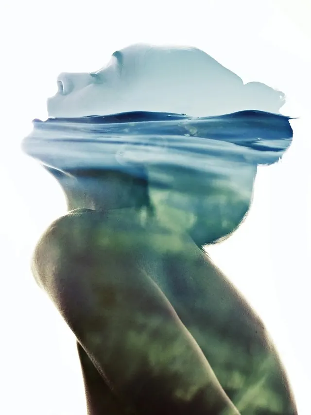 Abstract Fluid Blue Gradient, organic, gradient-heavy, cool