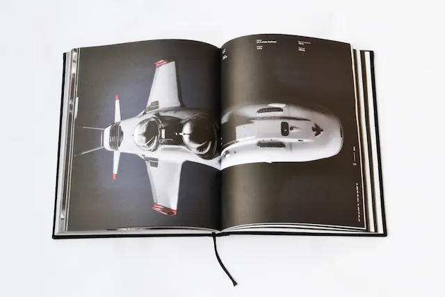 Aviation Editorial Spread, minimal, editorial, monochrome