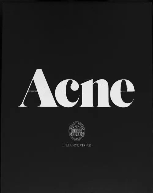 Acne Studios Branding Reference, minimal, monochrome, monochrome