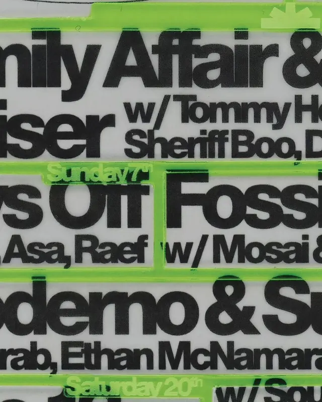 Typography Collage Design, brutalist, neo-brutalist, vibrant
