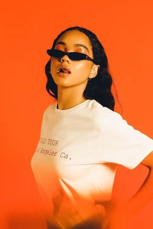 Fashion Editorial Portrait, editorial, photographic, vibrant