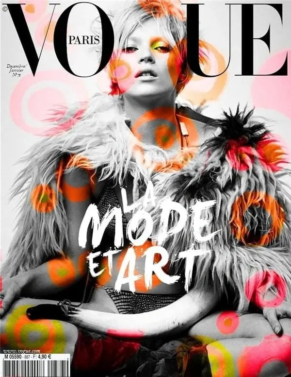 Mode Fair Editorial Poster, maximalist, editorial, vibrant
